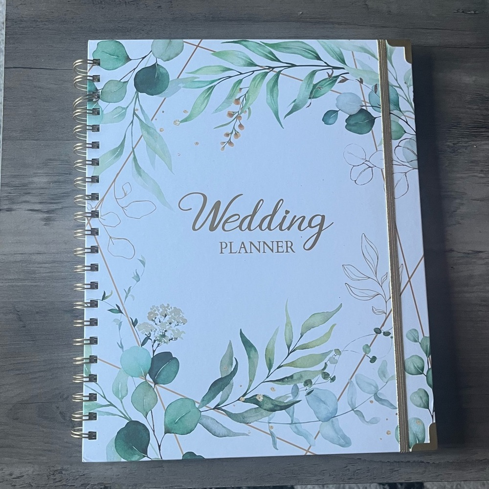 Colorful Wedding Planner with Tabs